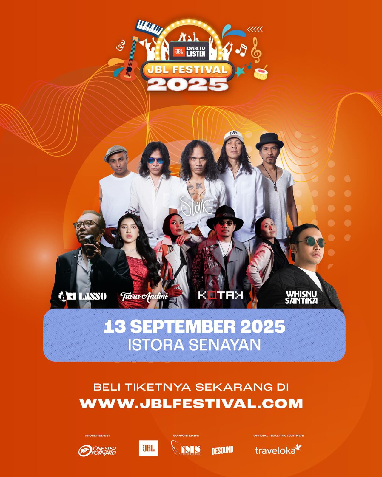 JBL Festival 2025: Kala Musik, Teknologi, dan Ribuan Energi Menyatu di Istora Senayan